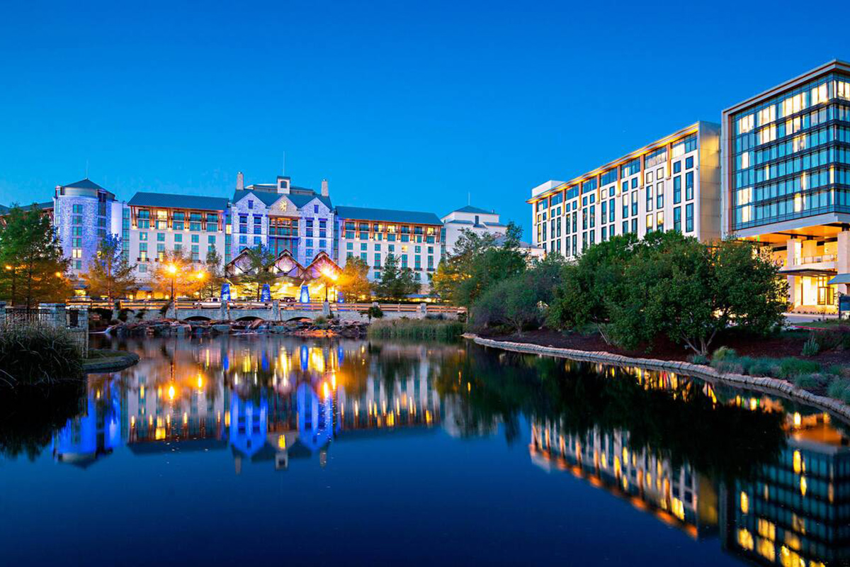 Exterior of the Gaylord Texan Resort & Convention Center in Dallas, Texas